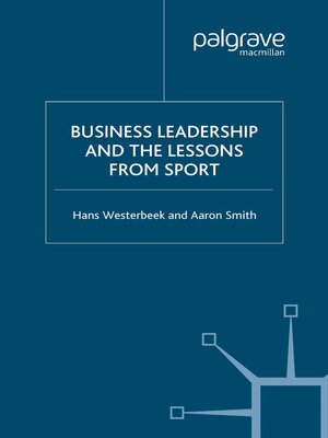 cover image of Business Leadership and the Lessons from Sport